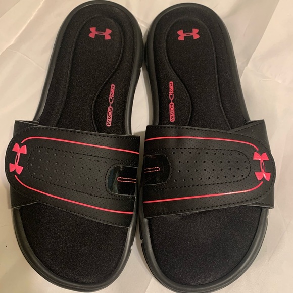 under armour cushion flip flops